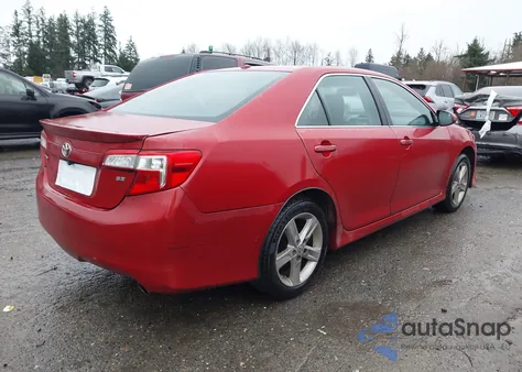 2012 Toyota Camry Se from USA, damaged, VIN 4T1BF1FK6CU551435